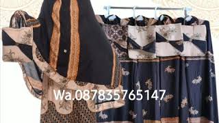 GROSIR MUKENA BATIK SOLO, Grosir Mukena Batik Lawasan,Grosir Mukena Rayon Premium,Mukena Batik Puspa