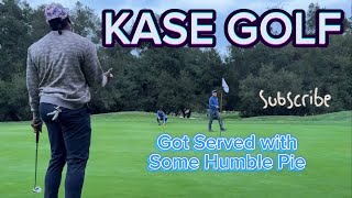 "Swallowing Humble Pie on the Course: A Day of Golf with KASE GOLF"
