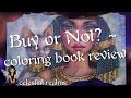 Buy or Not? - Characters & Worlds by Christine Karron coloring book review