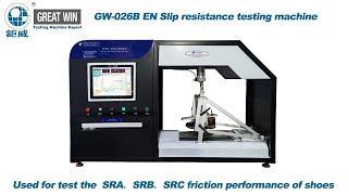 GW 026B EN Slip resistance testing machine