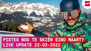 Live vanuit Schladming - Dachstein - Wintersport update 22-03-2022