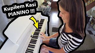 10 lat po Ślubie !!! - Kupiłem Kasi PREZENT ... Pianino Roland HP 603 (Vlog #307)