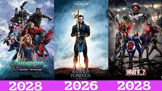 EVERY UPCOMING MARVEL STUDIOS CONFIRM & UNCONFIRMED TV SHOWS AND MOVIES 2025-2029