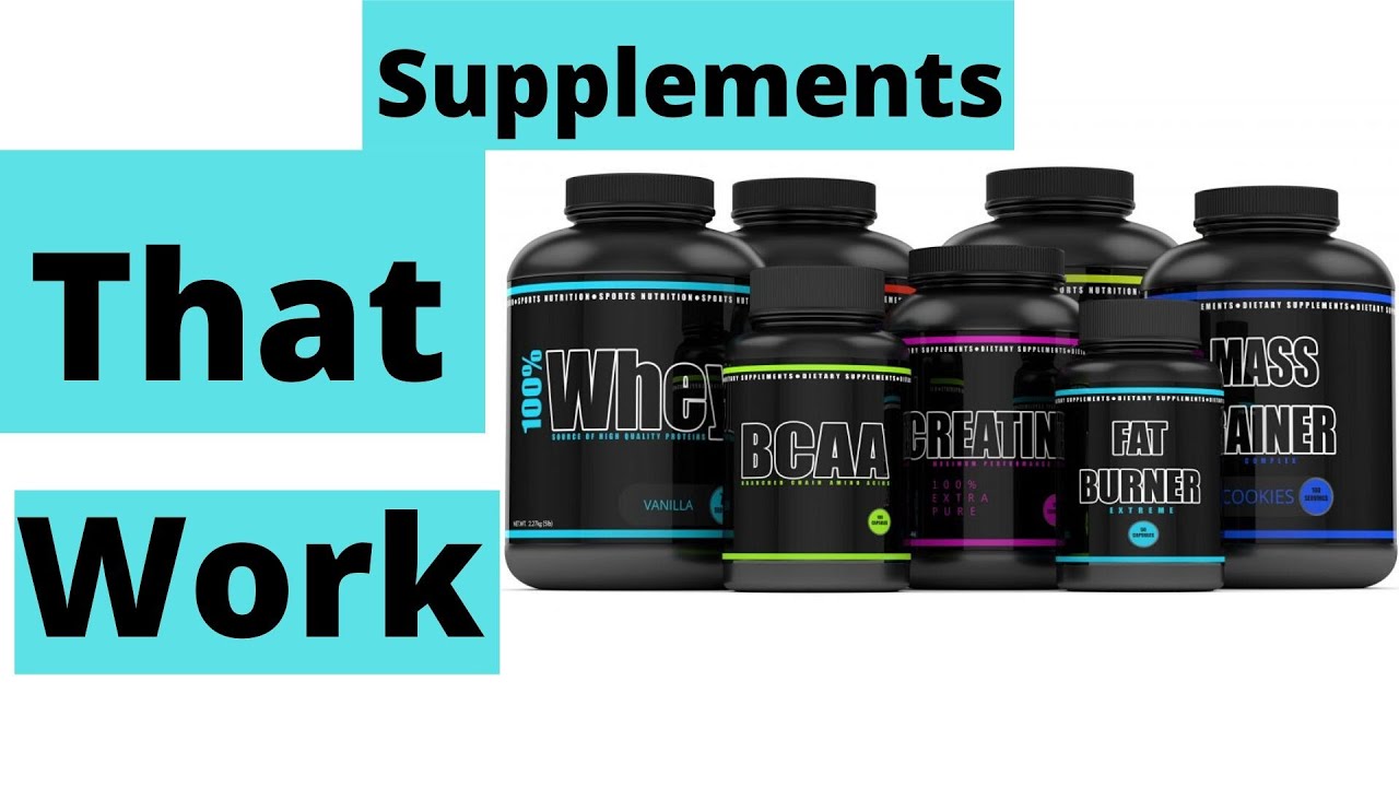 Gym Supplements That Actually Work And Are Worth Purchasing - YouTube