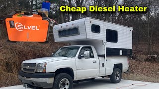 Truck Camper | Amazon Diesel Heater Install