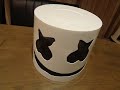 Hoe maak je een Marshmello masker