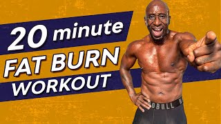 20 Minute Home HIIT Workout For Men Over 40 | Burn Fat and Build Muscle | No Equipment