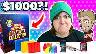 Cash or Trash? 1000$ Value Jazza Ultimate Box Unboxing & Review Craft Kit