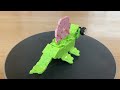 ⑦laq ラキューで恐竜スピノサウルスの簡単な作り方 【dinosaur spinosaurus】