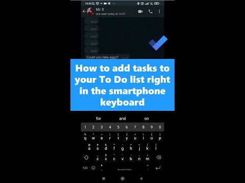 Cómo agregar tareas a su lista de tareas pendientes directamente en el teclado del teléfono inteligente #shorts