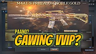 VIP Activate? M4A1-S Predator Noble Gold + Magic Stone @CrossfirePhilippines| Mo
