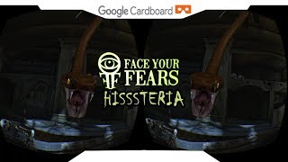 SBS 1080p► Hisssteria VR • Face Your Fears • Samsung Gear VR Gameplay 2018
