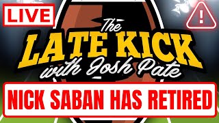 Nick Saban RETIRES At Alabama - Josh Pate Rapid Reaction