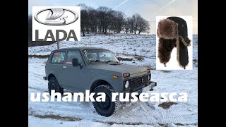 Lada Niva 2007 - ushanka ruseasca