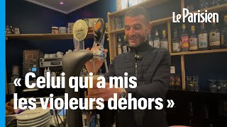 Youssef tient le bar devenu le rdv des suiveurs du procès Pélicot