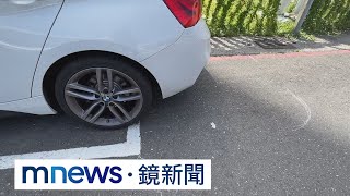 停車格被前車占用　後方轎車超出格線遭拖吊開單｜#鏡新聞