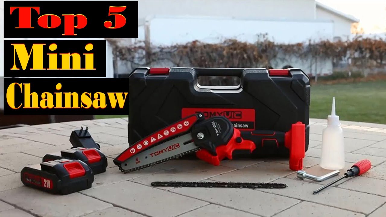 Top 5 Best Mini Chainsaw 2024 | Mini Chainsaw Review - YouTube