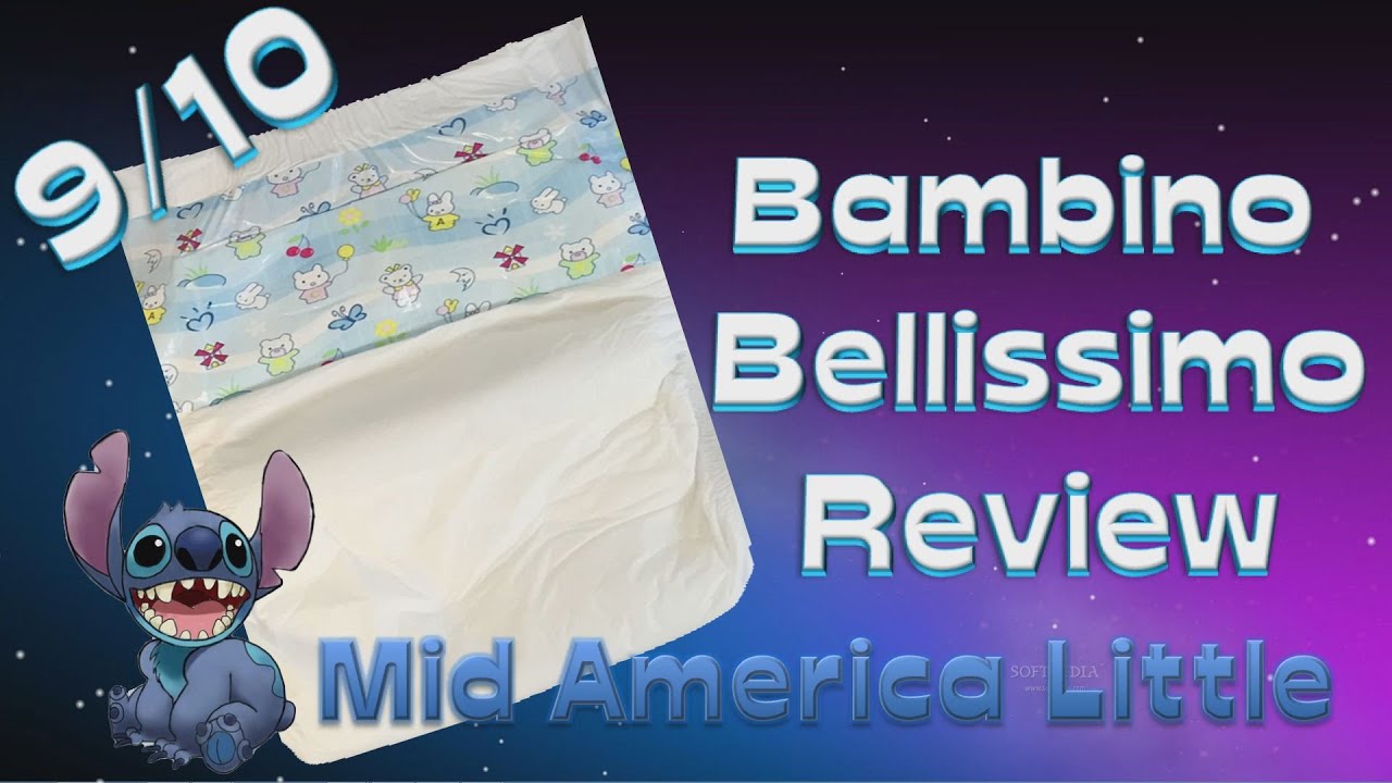 ABDL: Bambino Bellissimo Diaper Review - YouTube