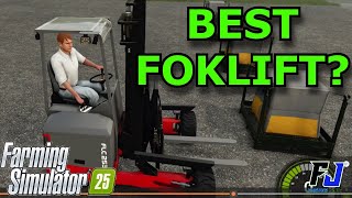 Palfinger FLC-253 mod showcase. Best Forklift in the game!