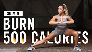 BURN 500 CALORIES with this 30 Minute Cardio Workout | Full Body HIIT Workout At Home