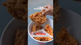 #ad KFC Ultimate Savings Bucket 😍 #shorts