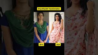 Divya Bharathi Transformation 10 years challenge #tranformation #viralshorts 2013 vs 2023