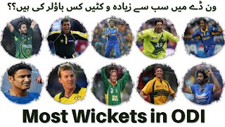 Most Wickets in ODI
