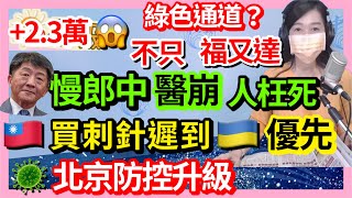 5.4.22【張慶玲｜中廣10分鐘早報新聞 】共艦穿第一島鏈.日美來照面?│被烏用光了?台買刺針彈遲到│綠色通道類高端不只福又達?│單日破2萬.美不建議前往台灣│醫療超載病人枉死.慢郎中懶抄國外答案?