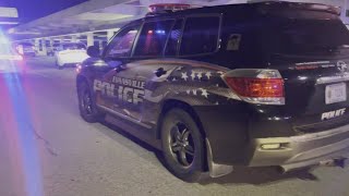 Suspect shot after lunging at police at Evansville airport