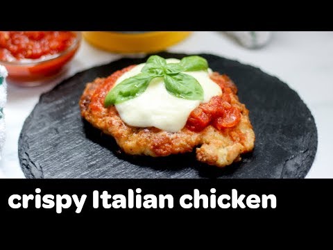 Crispy Italian Chicken with Mozzarella Recipe