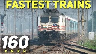 TOP 4 FASTEST TRAINS =160/km