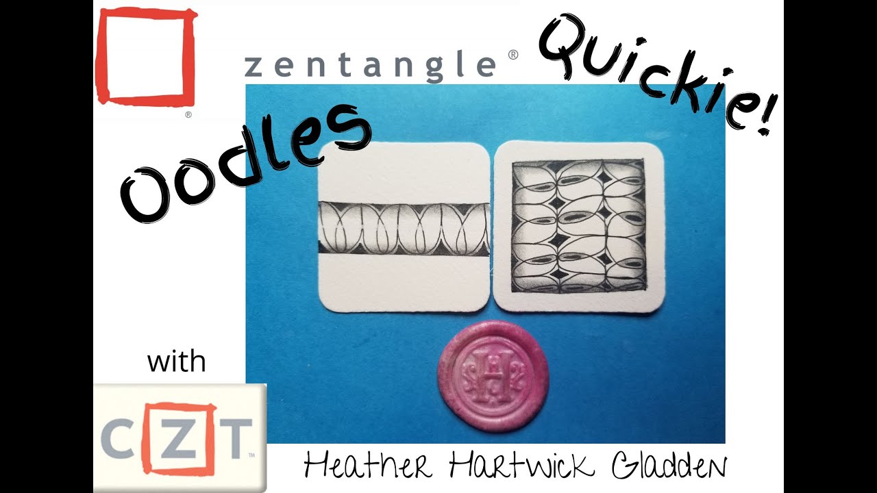 Oodles Zentangle Quickie Youtube