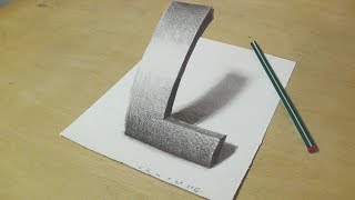 How To Draw 3d Letter L