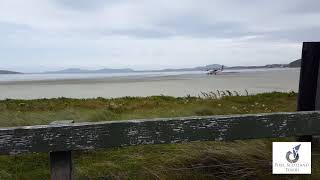 Beach landing at Barra Airport