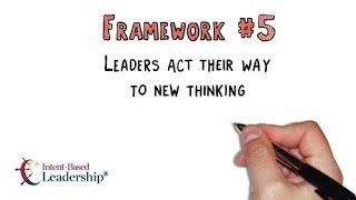 Leadership Framework #5: Act Your Way to New Thinking (Leadership Nudge #286)