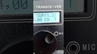 usdr usdx with internal swr metre calibrated with a nanovna