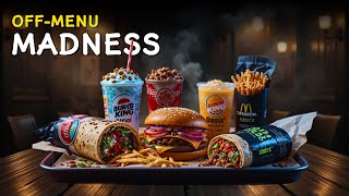 12 OFF The Menu Fast Food Items You Didn't Know Existed!