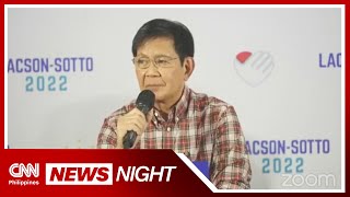 Lacson to open bank records if elected president