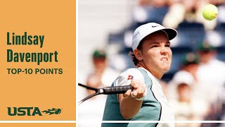 Lindsay Davenport | Top-10 Points | US Open
