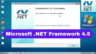 How to Install .Net Framework 4 on Windows 7 | .net error in windows 7 | net framework 4.5 Windows 7
