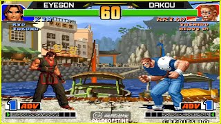 KOF 98 - 中国-Eyeson Vs Dakou (大口) FT10 [26/12/2024] 赢200.输100