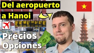 🎯 Del AEROPUERTO a HANOI | ¿Cómo ir?