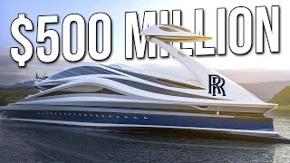 Inside The $500M Rolls-Royce Swan-Shaped Yacht