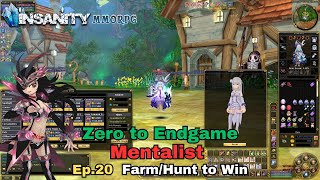 Insanity FlyFF - ZTE Mentalist Series Ep.20 - Farm/Hunt to Win!