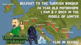 PART 1 - I Drove My 20 Year Old Motorhome Across Europe From West To East In The Middle Of Winter