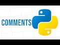 How to add comments in Python