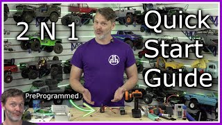 Holmes Hobbies 2N1 Motor Quick Start! (It’s Pre-Programmed!)