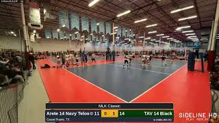 MLK CLASSIC 2025: TAV 14 Black vs Arete 14 Navy Telos.