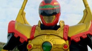 Red Sentinel Ranger Battlizer Morph and Fight | Operation Overdrive | Power Rangers Official