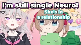 Anny had to clarify that she is single